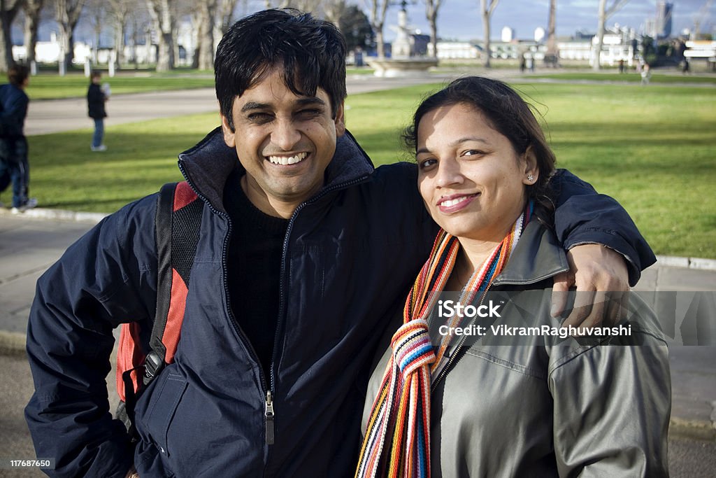 Happy Indian Couple  Adult Stock Photo