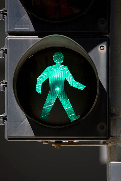 istock Pedestrian crossing signal in Hong Kong 117688111