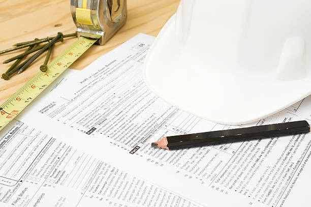 istock Construction Taxes - Profit or Loss 117688882