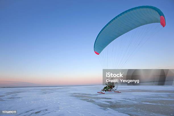 Paraplane Taking Off Stock Photo - Download Image Now - Airborne Sport, Aircraft Wing, Airfoil