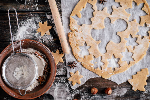 istock Gingerbread dough for Christmas cookies 1176901734