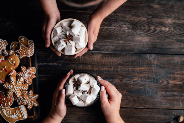 istock Friends celebrating winter Christmas holidays 1176901849
