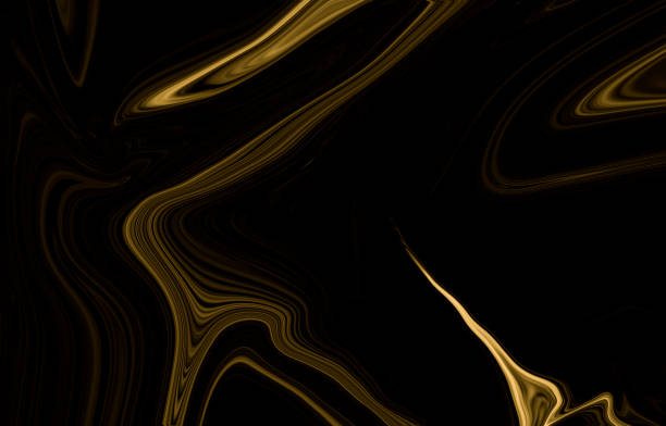 istock Black gold marble surface for do ceramic counter texture tile background marble for interior decoration and outside that is acrylic painted waves pattern for skin wall tile luxurious art ideas concept 1176905043