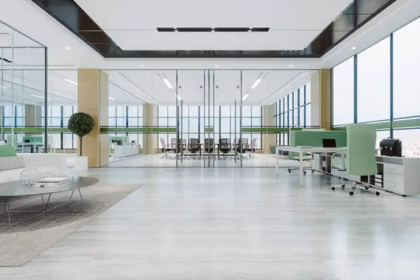 Photo of Large Modern Empty Office Space