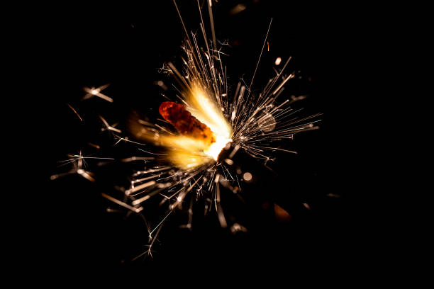 istock A closeup of a backyard fireworks sparkler 1176912492
