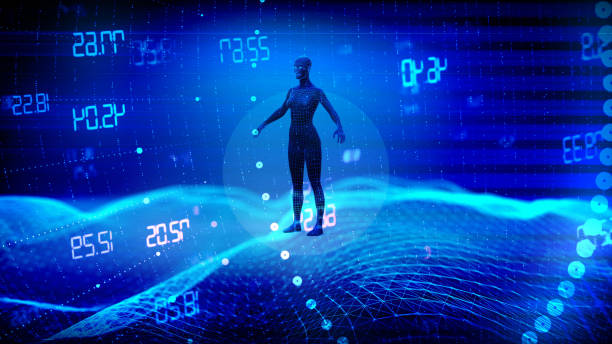 istock Digital Abstract Artificial Inteligence and Business Background Concept 1176913552