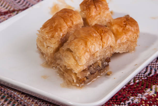 istock Turkish baklava, Turkish sweets, pastry 1176914855