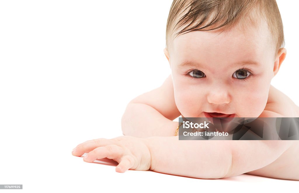 Sorriso bambino adorabile - Foto stock royalty-free di Accudire