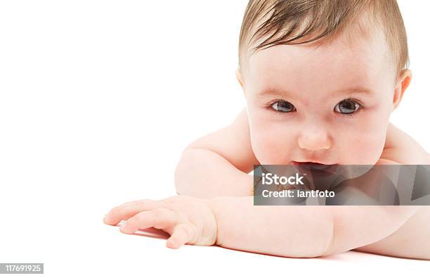 Sorriso Bebé Adorável - Fotografias de stock e mais imagens de Alegria - Alegria, Bebé, Bebés Meninas