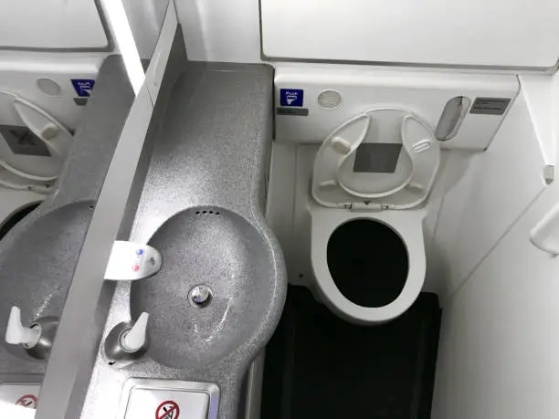 Photo of Airplane toilet