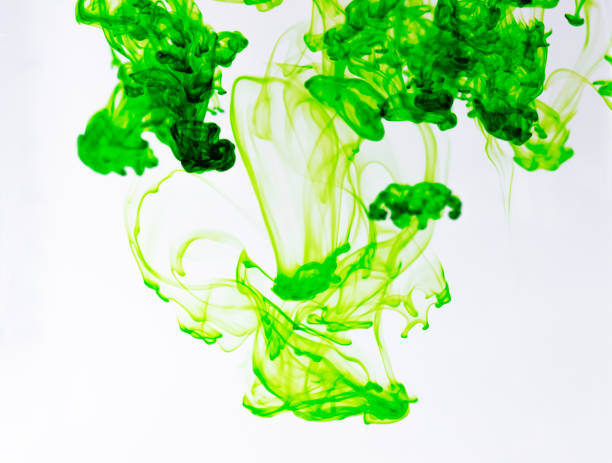 istock Food color drop and dissolve in water. 1176925568
