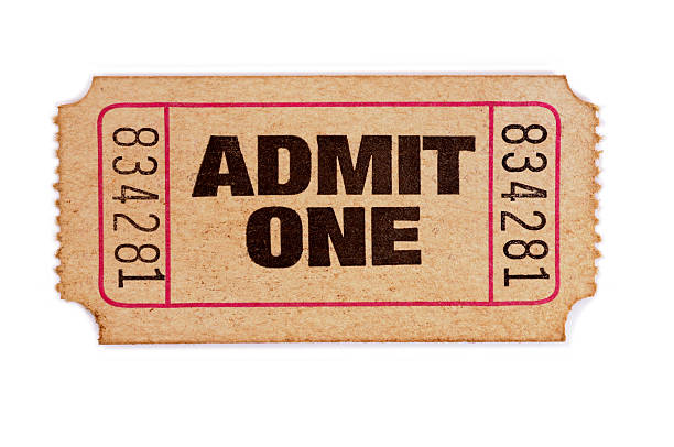istock Stained and damaged admission ticket 117693198
