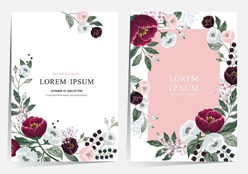 Design for banner, poster, card, invitation and scrapbook