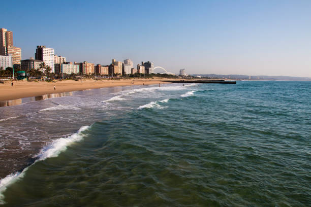 istock Durban Beach Shoreline with Buildings and Hotels 1176943771