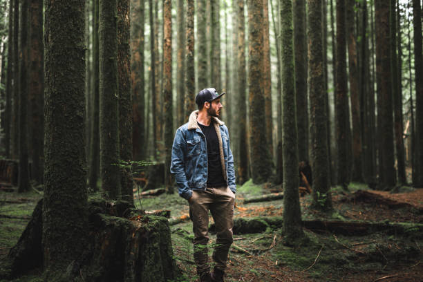 istock man portrait in the forest 1176952991