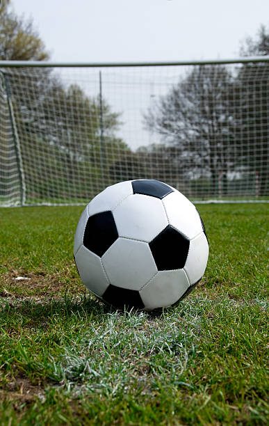 istock Penalty Shoot Out with ball on the spot 117695758