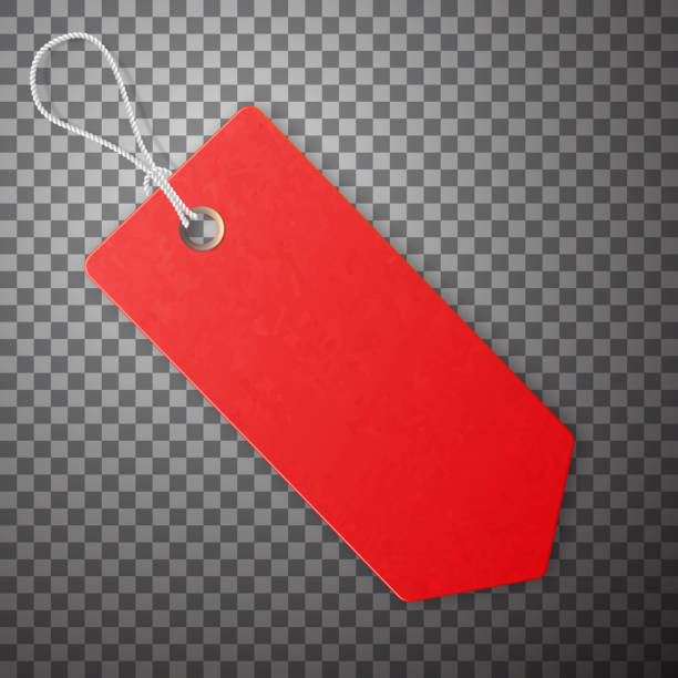 istock Red label. Sale promotion, low price offer. 1176969581