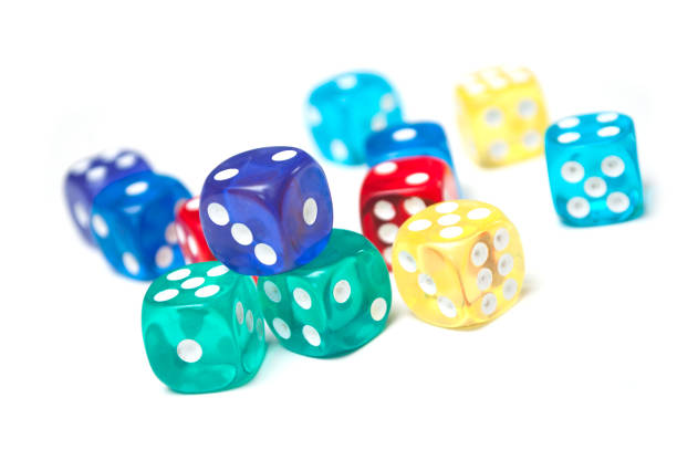istock colorful dices on white background 1176976339