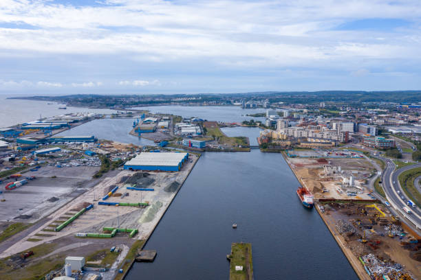 istock Cardiff bay / docks, Wales UK 1176977544