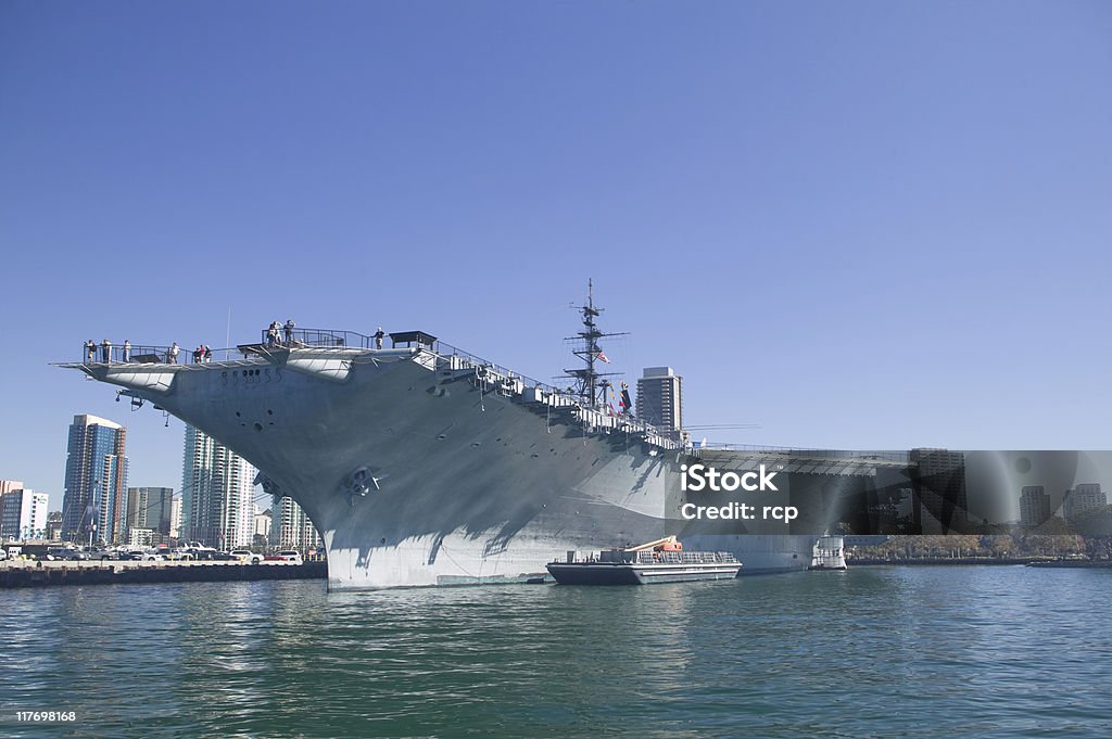Aircraft Carrier Docked  Aircraft Carrier Stock Photo