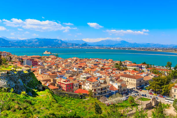 istock Nafplio, Greece aerial view 1176991426