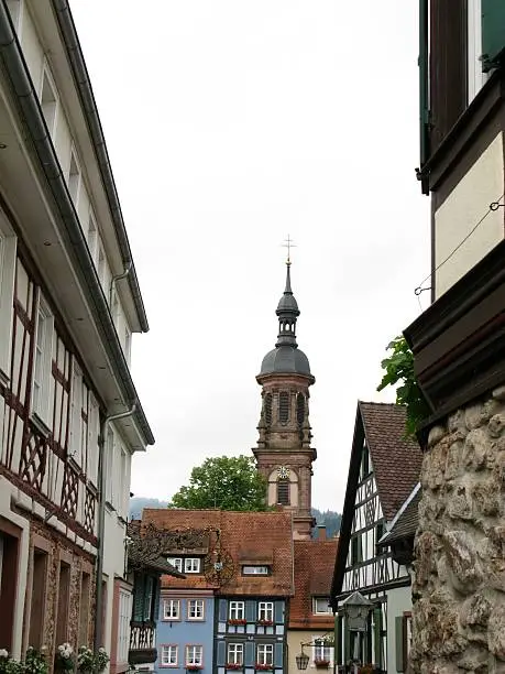 Gasse in Gengenbach - Black Forest/Germany