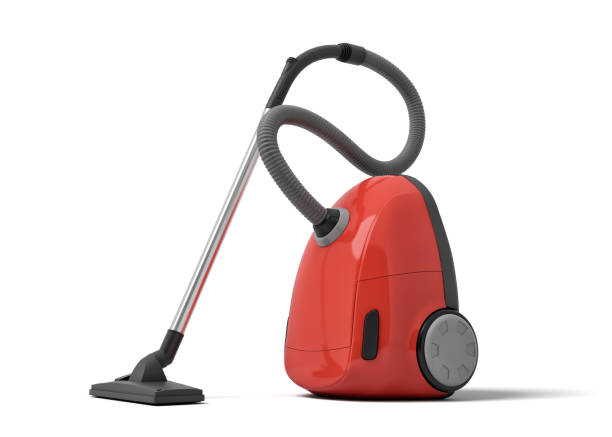 istock 3d rendering of red electric vacuum cleaner isolated on white background 1177001788
