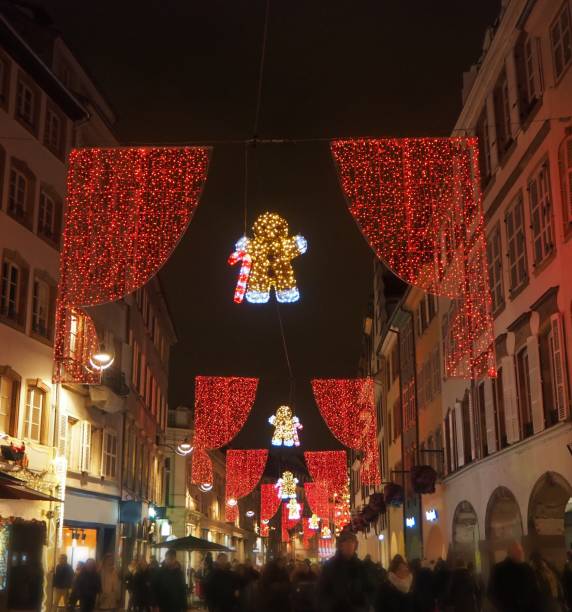 istock Christmas lights in Europe 1177006454