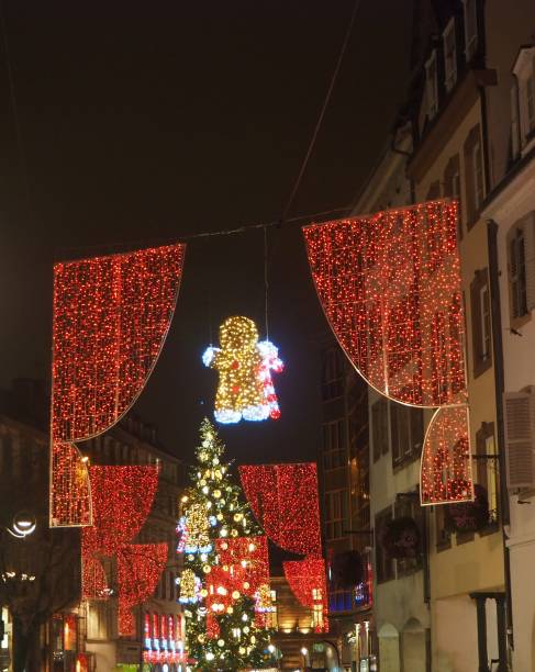 istock Christmas lights in Europe 1177006485
