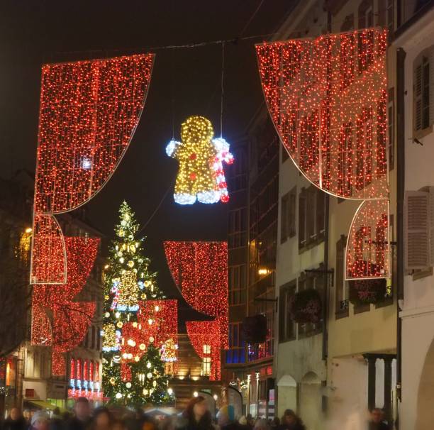 istock Christmas lights in Europe 1177006577