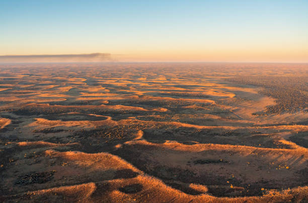 istock Aerial View Of The Australian Outback 1177018678