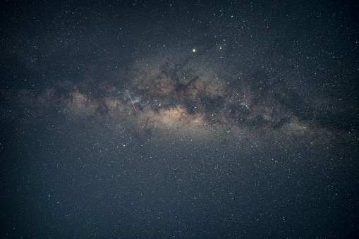 Looking up the majesty of the Milky Way