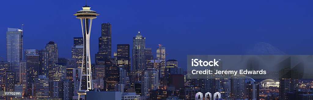 Seattle, WA panorama  Seattle Stock Photo