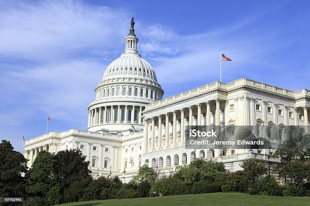US-Kapitol in Washington, DC - Lizenzfrei Himmel Stock-Foto