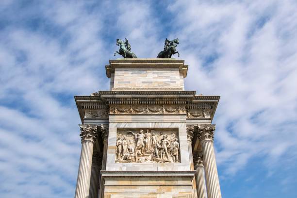 istock Arch of Peace, Milan, Italy 1177029480