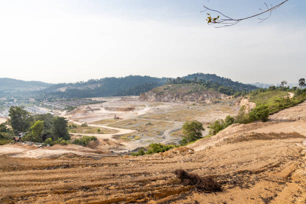 istock Hills and woods being cut for development in Malaysia 1177032024