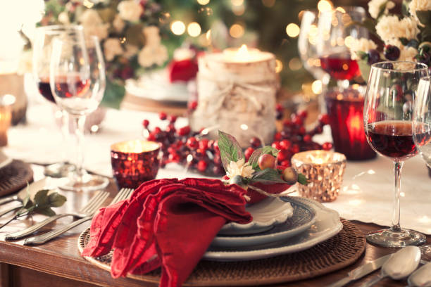 istock Christmas Holiday Dining 1177034188
