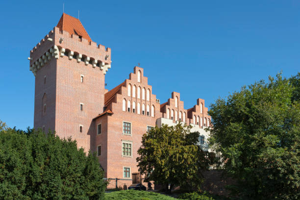 The royal castle in Poznan, Poland. The castle has origins from the 13th century, and today houses the Museum of Applied Arts.