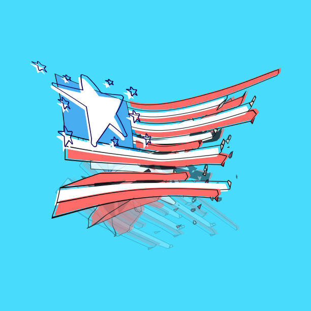 istock United States of America flag abstract design 1177043556