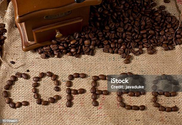 Słowo Kawa - zdjęcia stockowe i więcej obrazów Bez ludzi - Bez ludzi, Brązowy, Ciemny