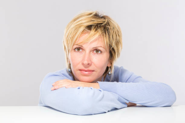istock Middle age woman beauty 1177046385