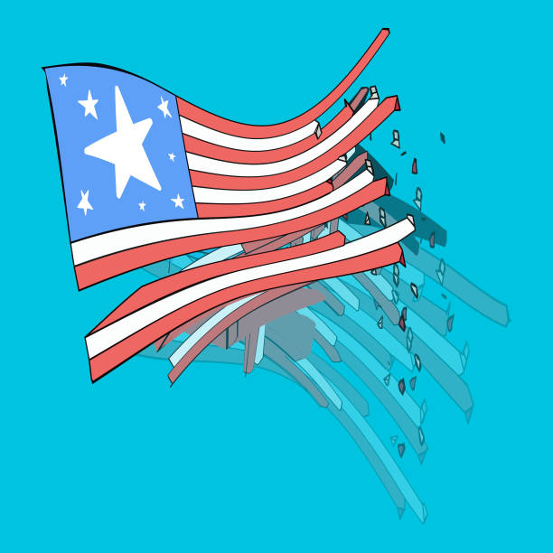 istock United States of America flag abstract design 1177046629