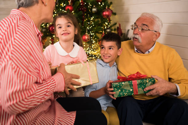 istock Christmas with grandparents 1177052419