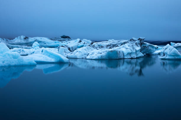 Jokulsarlon Glacial Lagoon in Iceland.