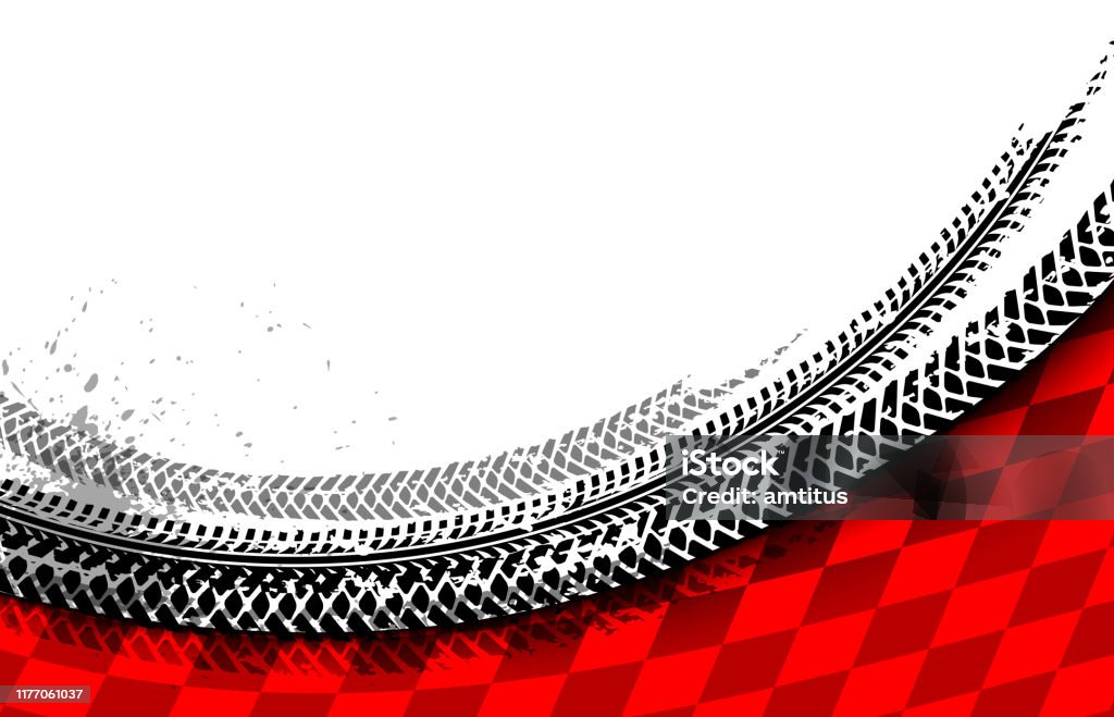 racing treads - Royalty-free Plano de Fundo arte vetorial