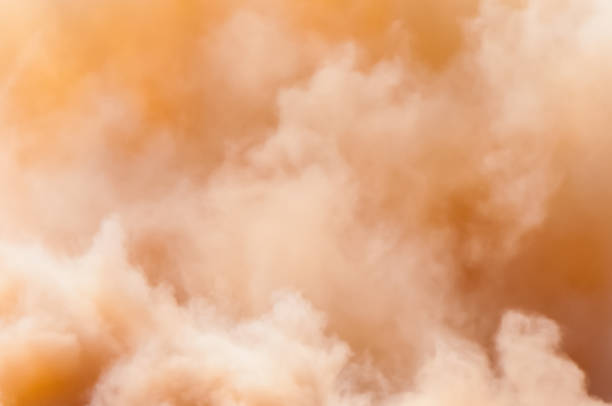 사막의 먼지 폭풍 - sandstorm 뉴스 사진 이미지