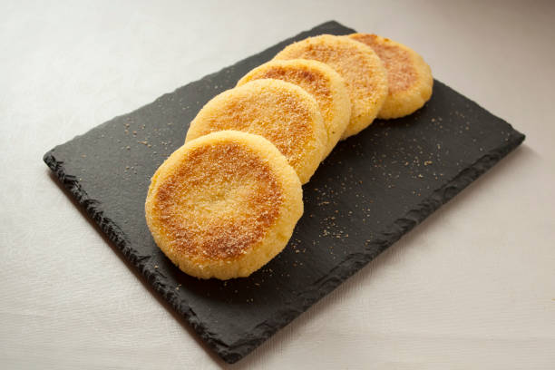 istock Plated harsha moroccan breakfast pancakes 1177078798