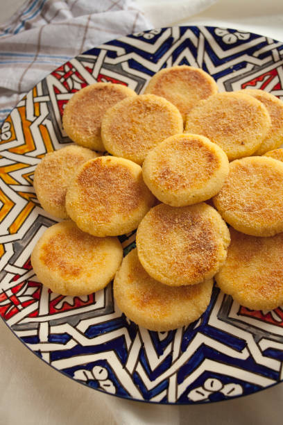 istock Plated harsha moroccan breakfast pancakes 1177079851