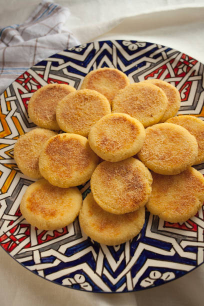istock Plated harsha moroccan breakfast pancakes 1177080438