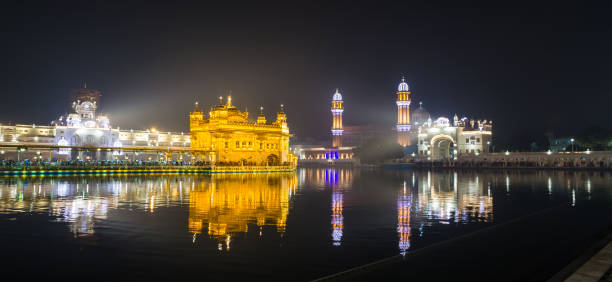 istock Golden Temple at night in Amritsar, Punjab, India. 1177087436